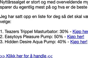 Her sparer du mest! 🤑