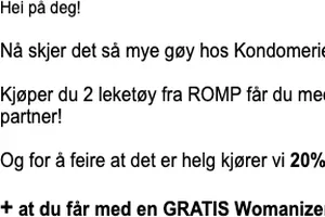 Du får gratis gave!