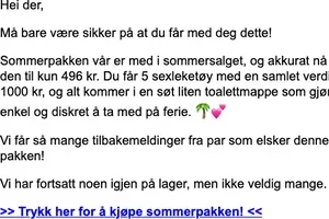 5 leketøy & 1 toalettmappe til kun 496 kr!!