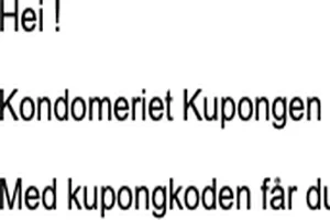 Verdikupong til deg!