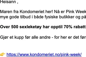 Re: Du må være først!