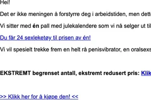 Varsel: se oppdatering!