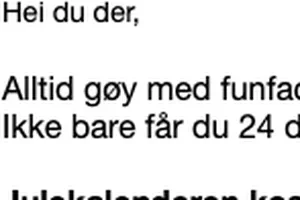 9 av 10 sier at ...