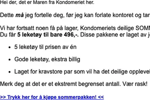 Info: Dette kan ikke vente!