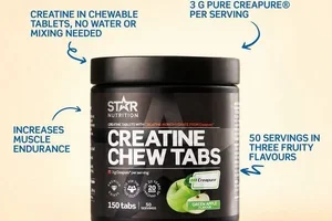 Kreatin uten shaker? Oppdag Creatine Chew Tabs