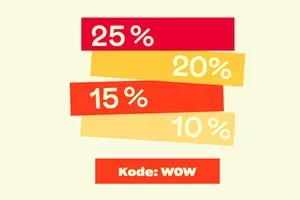 Opptil 25 % rabatt på hundrevis av produkter ✨