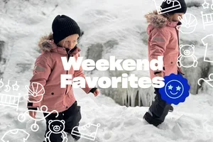 WEEKEND FAVORITES – bilstoler, barnevogner & mer til superpriser