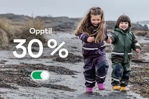 Opptil 30% på regntøy & hverdagshelter!