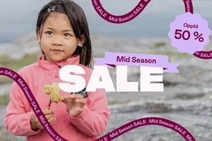 MID SEASON SALE – opptil 50% på leker, klær & innredning!