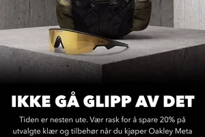 Siste sjanse: Få 20% rabatt på utstyr
