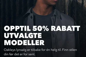 Helgesalget er tilbake | Opptil 50% rabatt