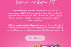K18: Spar opptil 468 kr! 💛