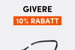 Akkurat nå: 10% på givere!