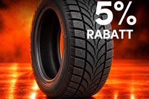 5% rabatt på utvalgte vinterdekk!