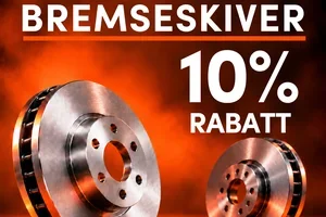 10% på ALLE bremseskiver!