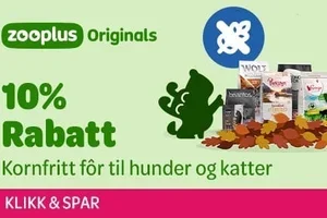 10 % rabatt på kornfritt fôr til hund og katt 🐾