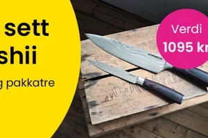 Få et eksklusivt knivsett – verdi 1095 kr