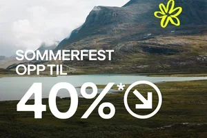 Sommer = Friluftsliv | Opp til 40% rabatt
