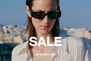Sale now on: up to 50% off