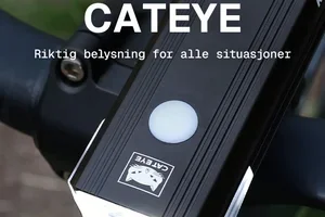 Cateye hjelper deg med å bli sett!