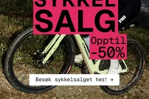 💥 ÅRETS STØRSTE SYKKELSALG!