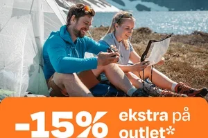 Psst, Sale👀 -15% ekstra på OUTLET* 🤝