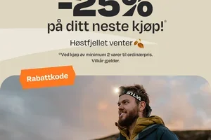 👋 Få 25% RABATT på..