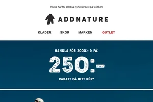 Glöm inte – handla för 2000 kr och få 250 kr rabatt! ❄️