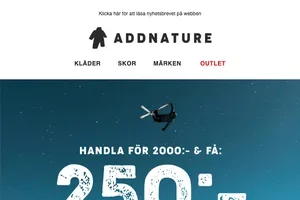 ⏳Sista chansen: 250 kr rabatt! - vid köp för över 2000kr