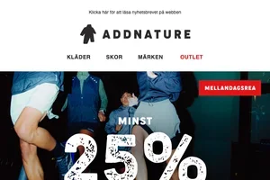 Minst 25% på Saucony, Scarpa och Mammut 🏂
