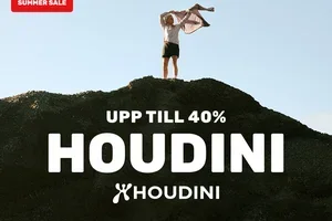 Upp till 40% på Houdini – passa på innan favoriterna ryker! 🔥