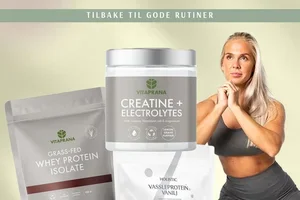 Opptil 40% på protein, kreatin, klær og annet til treningen