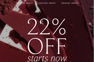 Flash Sale: 22% Off