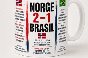 Norge slo Brasil – Skaff deg VM-koppen