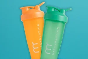 Ikke glem din gratis shaker