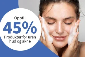 Produkter for uren hud 💙 Opptil 45%