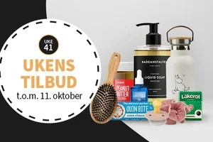 Ny uke, nye tilbud 🍂 Spar opptil 59%