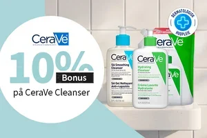 10 % BONUS på CeraVe 💙Bare denne uken!