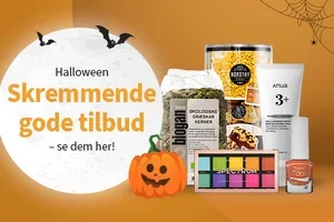 Opptil 40% rabatt - SKREKKELIG GODE TILBUD! 🎃🕸️