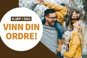 Kjøp i dag – VINN din ordre!💥