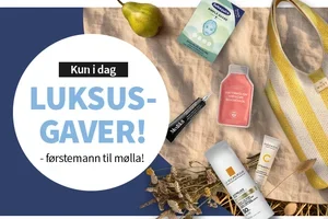 Kun i dag! Få 2 gratis luksusgaver 🎁