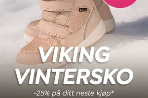 Viking vintersko til barna?❄️ -25% på ditt neste kjøp*