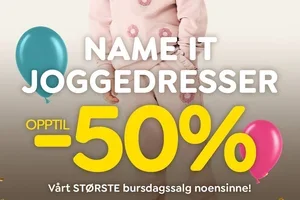 TILBUD!🔥 Name it joggedress-sett til ekstra gode priser! 🏃‍♀️‍➡️