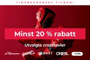 Gjør deg klar – spar opptil 20 % på crosstøvler