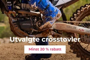Fra 20 % rabatt på utvalgte crosstøvler