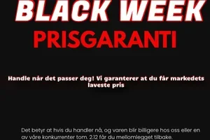 BLACK WEEK PRISGARANTI!💥
