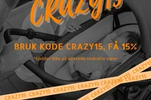 RABATTKODE CARAZY15 💥💥💥