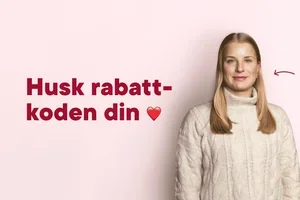 Bruk din rabattkode før midnatt 🌙