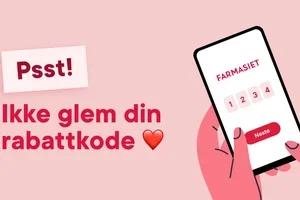 Psst..! Ikke glem rabattkoden din ❤️
