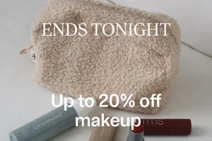 Siste sjanse til å få opptil 20% på makeup